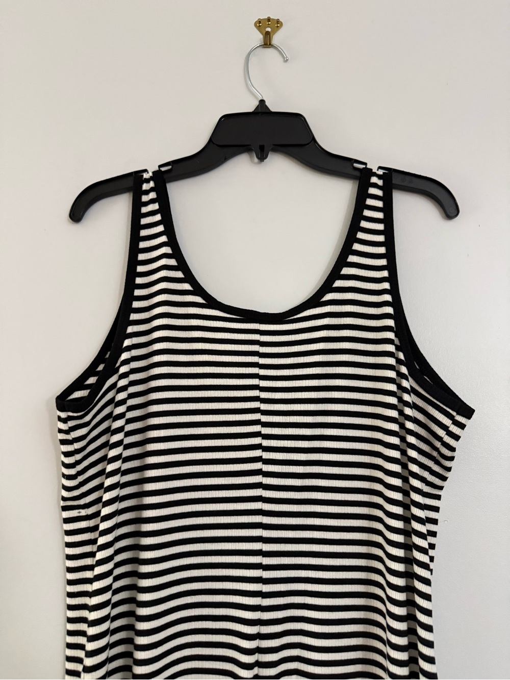 torrid Black and White Striped Maxi Tank Dress - Picture 4 of 9